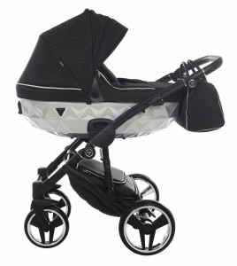 Wózek 2w1 Junama Diamond MIRROR  SATIN V2 kolor 01