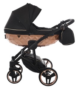 Wózek 2w1 Junama Diamond MIRROR  SATIN V2 kolor 02