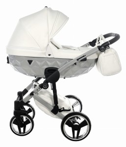 Wózek 2w1 Junama Diamond MIRROR  SATIN V2 kolor 04