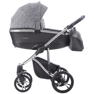 Wózek 2w1 Bebetto BRESSO PREMIUM CLASS Silver