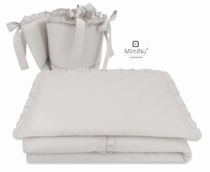 Pościel 3-elementowa ROYAL SZARY