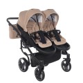 Wózek bliźniaczy Junama Duo 01 beige 10.jpg