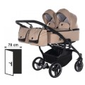 Wózek bliźniaczy Junama Duo 01 beige 15.jpg
