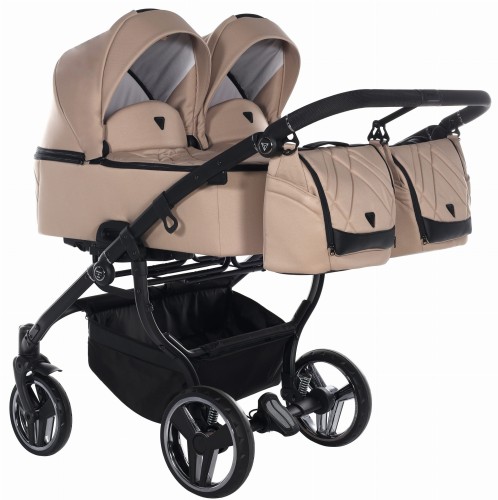 wózek bliźniaczy Junama Duo 01 beige.jpg