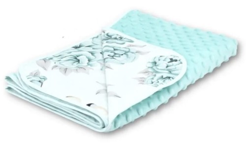 kocyk 70x100 minky+bawełna peonie mięta 2.jpg