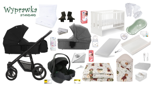 WYPRAWKA STANDARD dla Maluszka i Mamusi Bebetto NICO 1w1