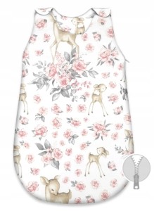 Śpiworek dla niemowląt  2.5 TOG MimiNu  Słodka Sarenka