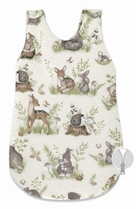 Śpiworek dla niemowląt  2.5 TOG MimiNu  Spokojny Las Natural