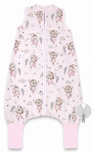 Śpiworek z nogawkami 2.5 TOG MimiNu Little Balerina