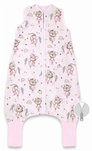 śpiworek-do-spania-nogawki-bawełna-LITTLE BALERINA.jpg