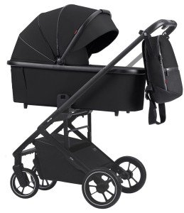 Wózek 2w1 Carrello Alfa Midnight Black 6507