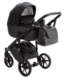 Wózek wielofunkcyjny 2w1 Adamex NOLA Standard PS-37 CZARNY