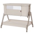 Łóżeczko dostawne Gracia CRL-16502 Linen Beige - 1.jpg