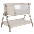 Łóżeczko dostawne Gracia CRL-16502 Linen Beige - 2.jpg