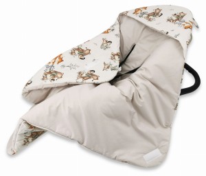 Otulacz ocieplany do fotelika Czas na zabawę MimiNu 