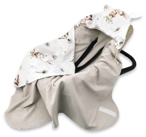 Otulacz MimiNu KOTKI jersey 0.5 TOG