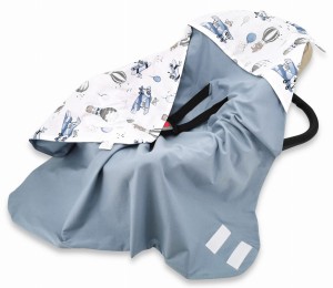 Otulacz MimiNu SAMOLOTY jersey 0.5 TOG