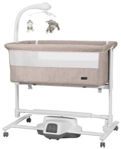 Łóżeczko dostawne dostawka kołyska Carrello BLOOM CREAM BEIGE