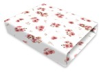 Prześcieradło MimiNu 120x60 cm KACZUSZKI RÓŻ