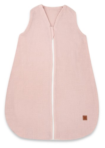 śpiworek MIMI ocieplany muślin PUDROWY RÓŻ L.jpg