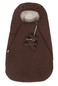 Śpiworek do fotelika/wózka TEDDY Adamex CHOCOLATE