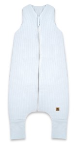 Śpiworek  do spania z nogawkam FLO 2.5 TOG MimiNu SOFT PRĄŻEK BLUE