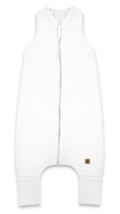 Śpiworek  do spania z nogawkam FLO 2.5 TOG MimiNu SOFT PRĄŻEK ECRU