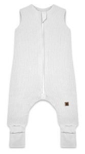 Śpiworek  do spania z nogawkam 2.5 TOG XS MimiNu SOFT PRĄŻEK GREY