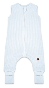 Śpiworek  do spania z nogawkam 2.5 TOG XS MimiNu SOFT PRĄŻEK BLUE
