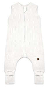 Śpiworek  do spania z nogawkam 2.5 TOG XS MimiNu SOFT PRĄŻEK ECRU