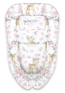 Kokon niemowlęcy Słodka sarenka róż