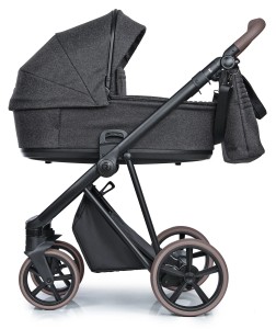 Wózek 2w1 Roan IVI Vintage Collection Pixel Dark