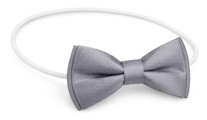 Muszka dziecięca Elegant szara rozmiar S