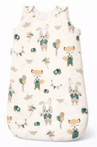 Śpiworek do spania MINI 1.5 TOG 0-4 m-cy Albero Mio ANIMALS
