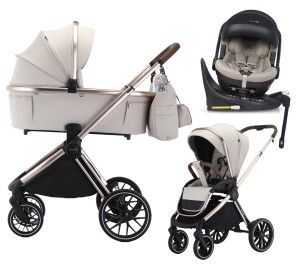 Wózek 4w1 Adamex SPARK + Buz Pro + baza obrotowa