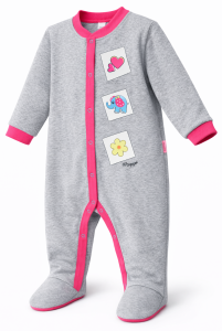 Piżamka pajacyk SŁONIK Nicol rozmiar 98 cm