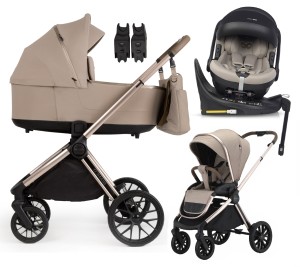 Wózek 4w1 Adamex BIANCO + Buz Pro + baza obrotowa