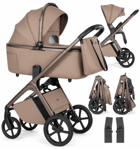 Wózek 2w1 Carrello VECTOR 6700 Flannel BEIGE składana gondola