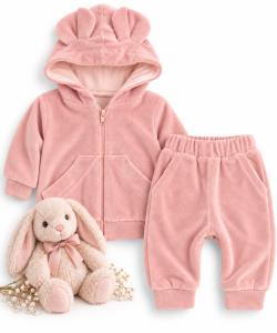 Biko dres dziewczęcy welurowy 62 cm